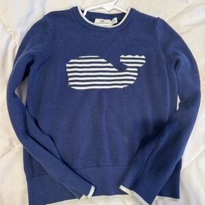 Vineyard Vines Girls  Navy Crewneck Sweater